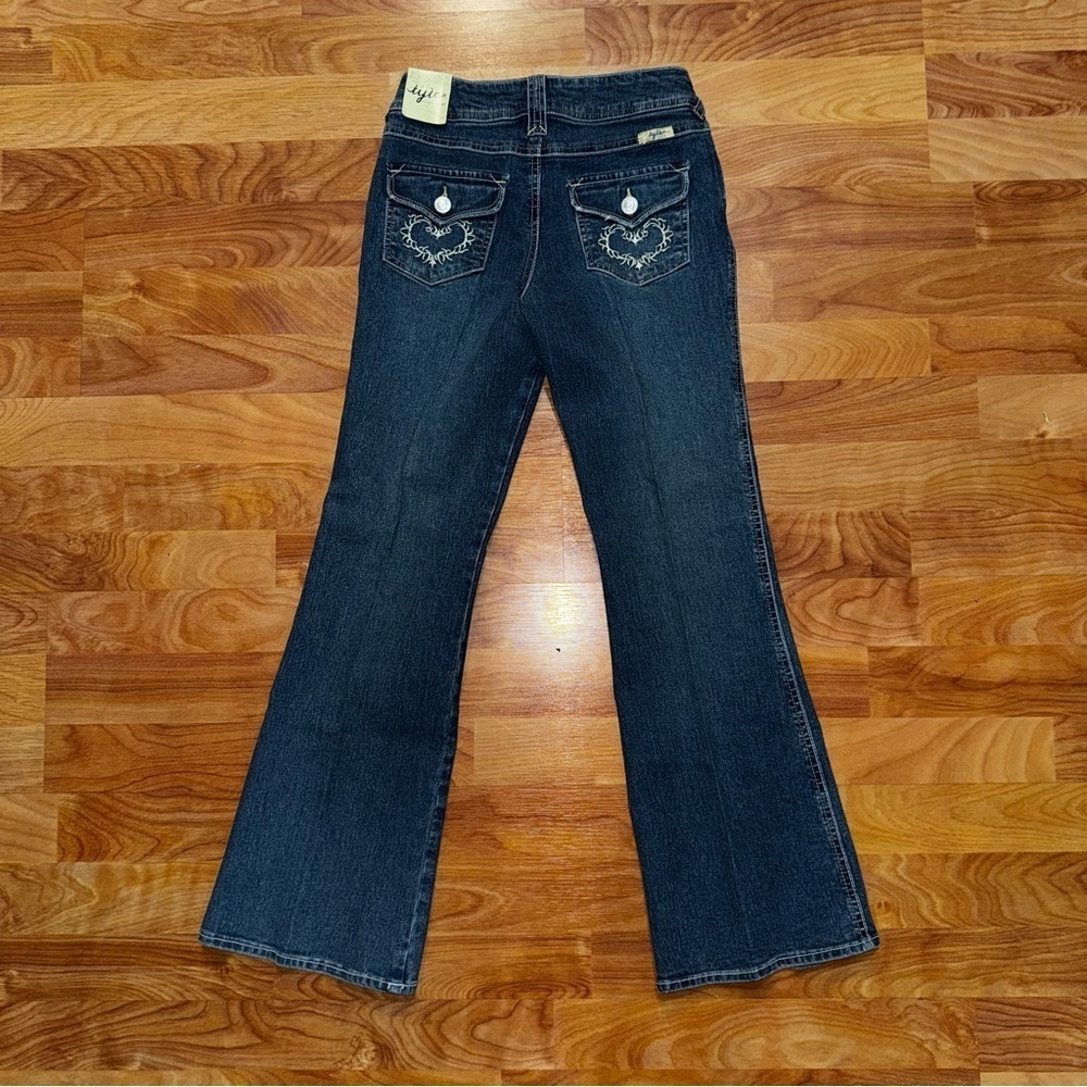 Girls Size 10 Tyte Blue Jeans Boot Cut High Rise Brand New Never Worn RN# 88083 - Picture 8 of 12